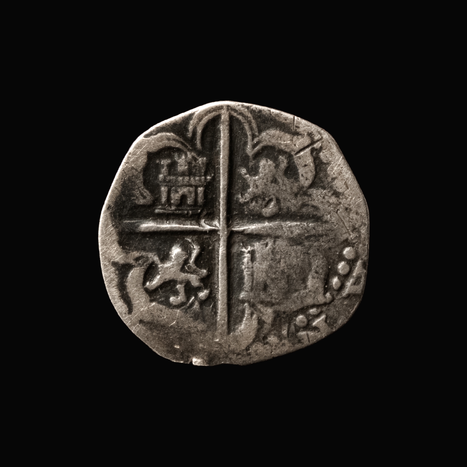 Spain, 1 Real cob coin, Seville mint