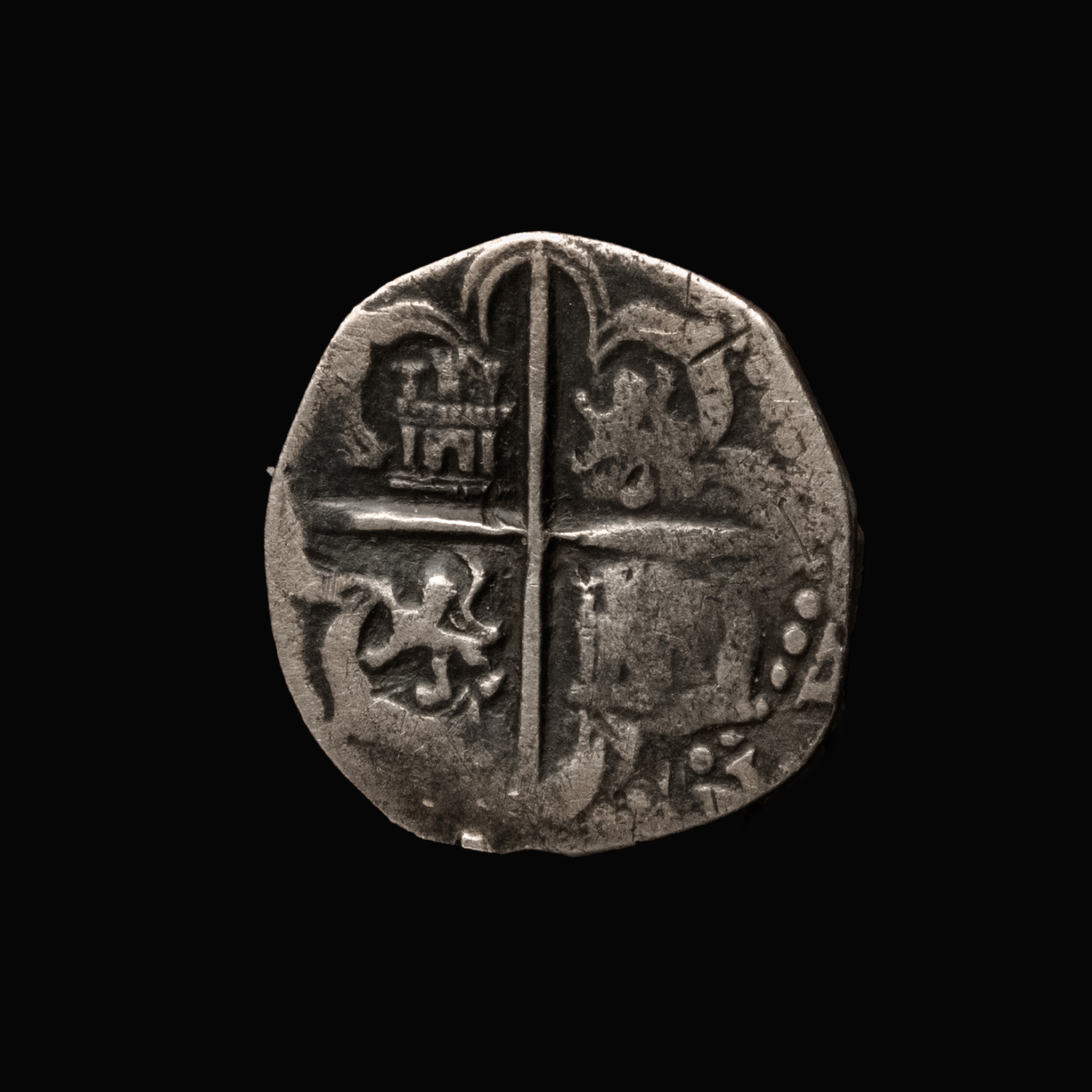 Spain, 1 Real cob coin, Seville mint