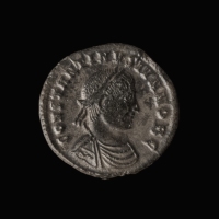 Roman Empire, Constantine II (317-340 AD), Silvered Æ Follis