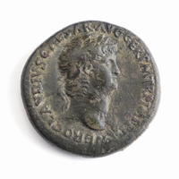 Roman Empire, Nero (54-68 AD), Æ Sestertius