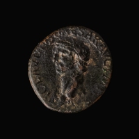 Roman Empire, Claudius (41-54 AD), Æ Dupondius, Incusum