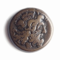 Ptolemaic Kingdom of Egypt, Ptolemy VI, Æ Diobol