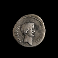 Roman Empire, Mark Anthony, AR Denarius