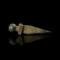 Ancient Roman bronze Gladius amulet
