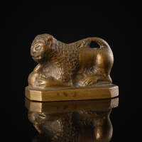 Nuremberg, brass lion counterweight
