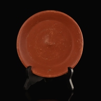 Ancient Roman East Gaulish terra sigillata dish with MICCIO FECIT potter's stamp
