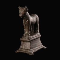 Ancient Roman bronze Bull figurine