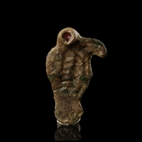 Migration Period, Merovingian bronze Bird brooch