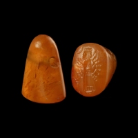 Sasanian carnelian seal