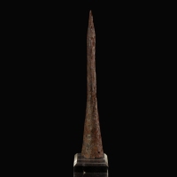 Ancient Roman iron Javelin (Pilum) Spearhead