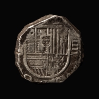 Spain, 4 Reales cob coin, Granada mint, 1590-1597