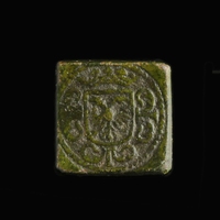 Antwerp, coin weight ½ Real (1521-1598), Andries Caers, rare