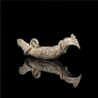 Iron Age, Celtic silver rooster, very rare