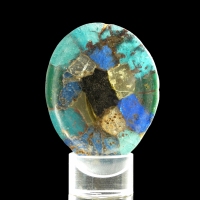 Ancient Roman mosaic glass dish