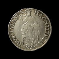 Friesland  1/2 Generaliteitsdriegulden 1696