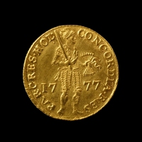 Holland, gouden Dukaat 1777, Dordrecht