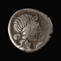 Roman Republic, Q. Caecilius Metellus, AR Denarius