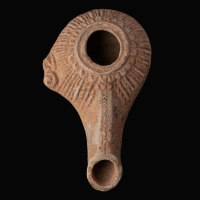 Ancient Greek Hellenistic Terracotta Oil Lamp