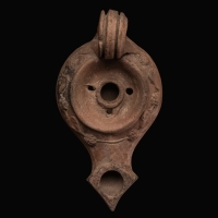Ancient Greek Hellenistic Terracotta Ephesus-Type Oil Lamp