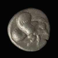 Ancient Greece, Ionia, Klazomenai, AR Diobol
