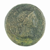 Roman Provincial, Thessalonica, Mark Anthony - Octavian Æ29