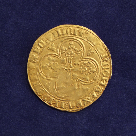 "Gouden Schild", struck under Philip the Good as regent (1425-1428), Holland