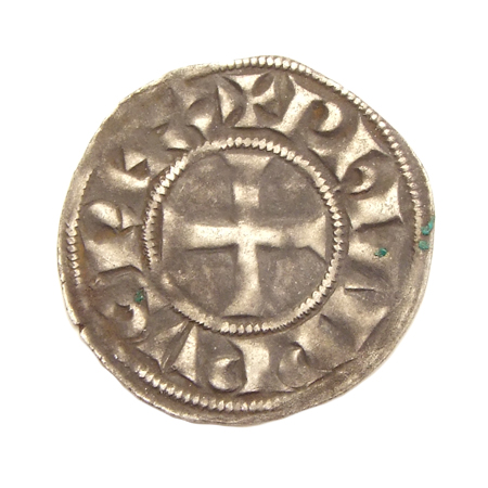 France, Denier Tournois, struck between 1285-1290 under Philip IV