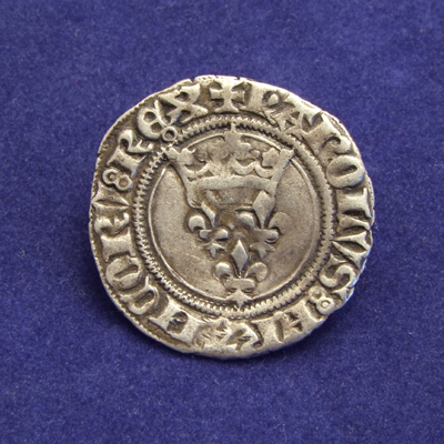 France, Florette, struck under Charles VI between 1380-1422 (2nd Royal Emission, Paris)