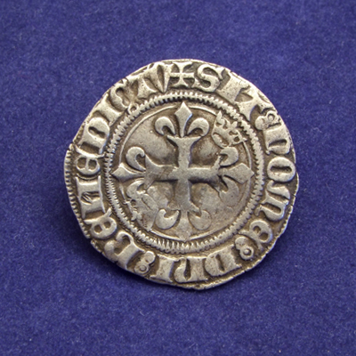 France, Florette, struck under Charles VI between 1380-1422 (2nd Royal Emission, Paris)