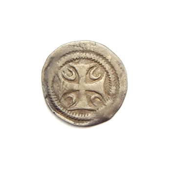 AR Maille, Valenciennes mint, struck under Joan of Constantinople