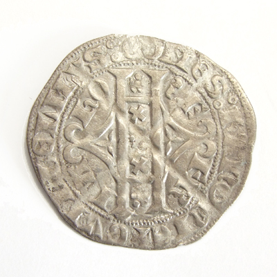 Hainaut, Double groat, stuck under William the Mad (1356-1389)