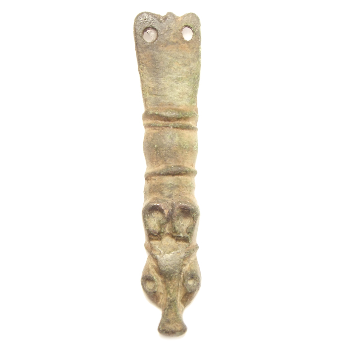 Anglo-Saxon zoomorphic strap end