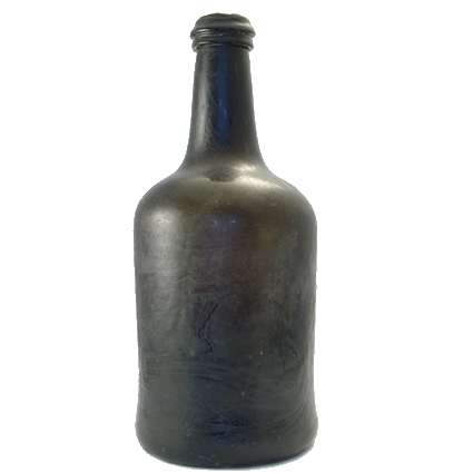 Port bottle, retrieved near Barbados