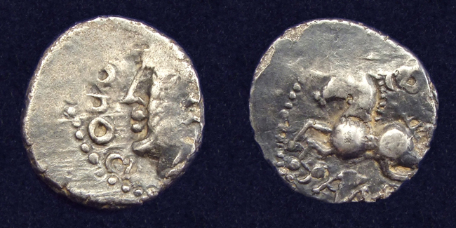 AR quinarius of the Sequani