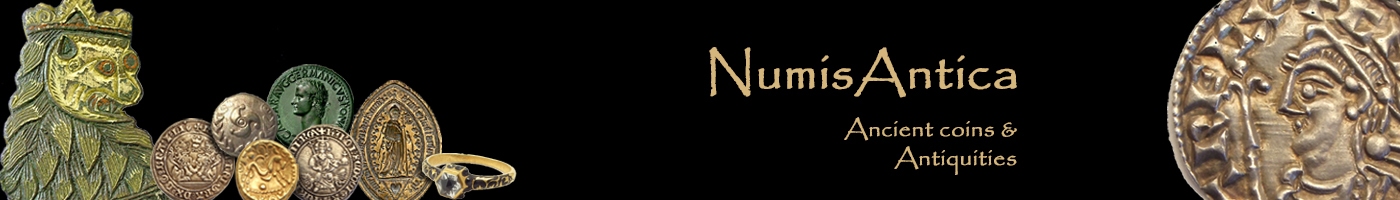 Logo NumisAntica - Ancient coins, Jewellery & Antiquities