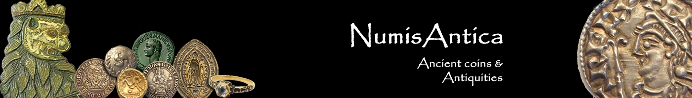 Logo NumisAntica - Ancient coins, Jewellery & Antiquities