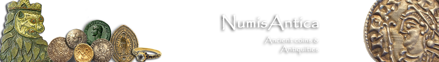 Logo NumisAntica - Ancient coins, Jewellery & Antiquities