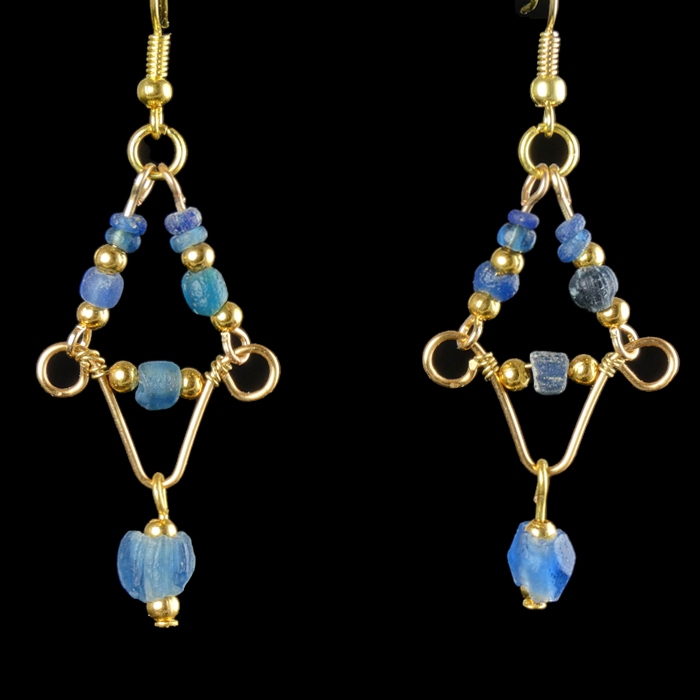 Roman Bead Earrings